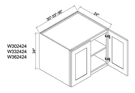 GLE W302424 (AWS-White)
