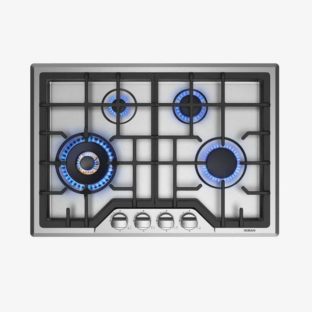 [ROBAM-G413] ROBAM G413 - 30" 4 Burners Stainless Steel Cooktop