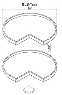 GLE BLS Tray