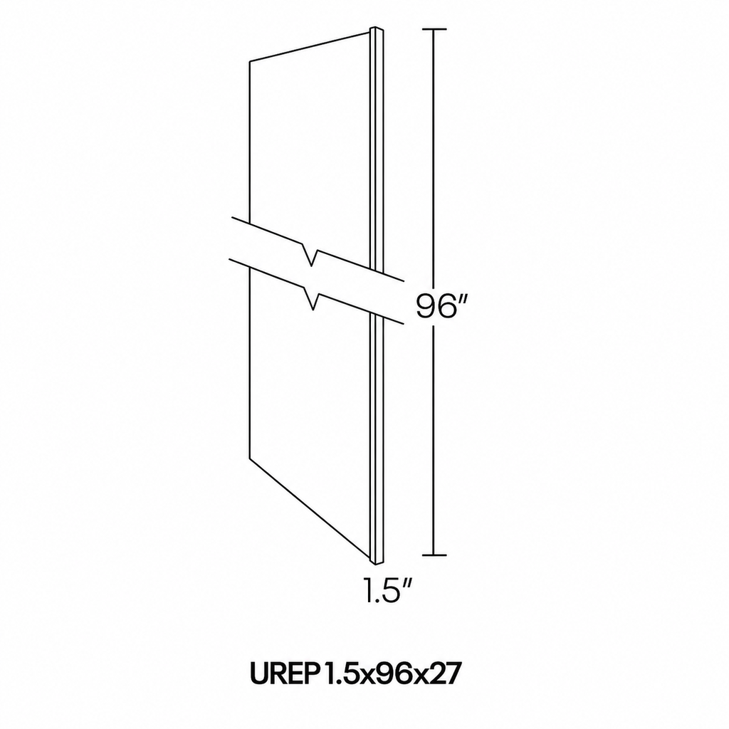 Lux UREP1.5X96X27 (L10-White)
