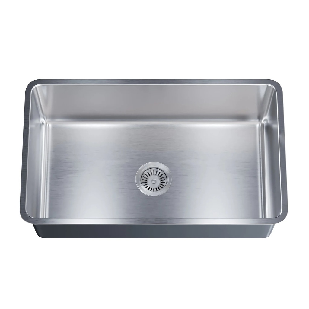 [6005-3018] Dowell 6005-3018 | 30" Small-Radius Undermount Kitchen Sink, 9" Deep