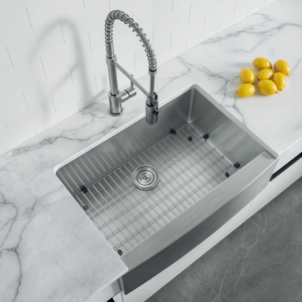 Dowell 6008-3021 | 29-3/4" 16-Gauge Farmhouse Kitchen Sink