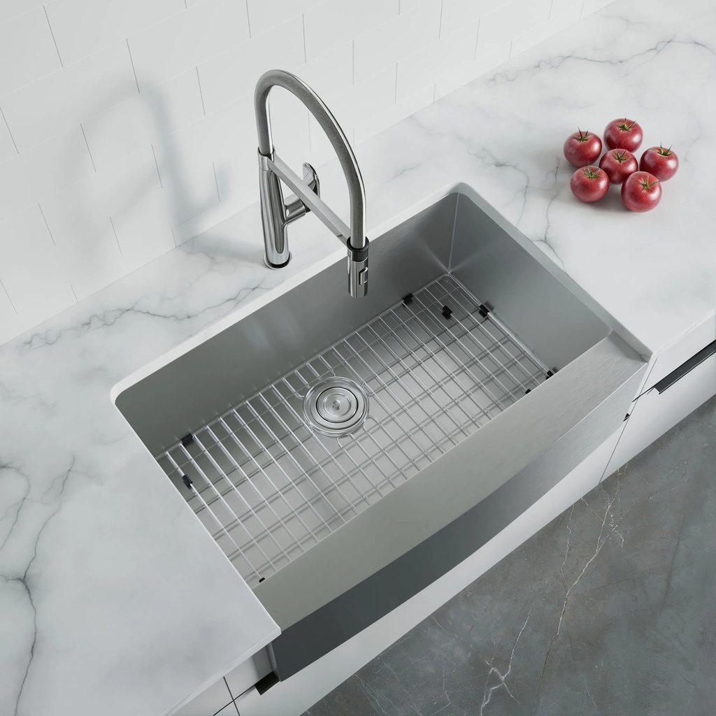[6002-3020] Dowell 6002-3020 | 30" 18-Gauge Farmhouse Kitchen Sink