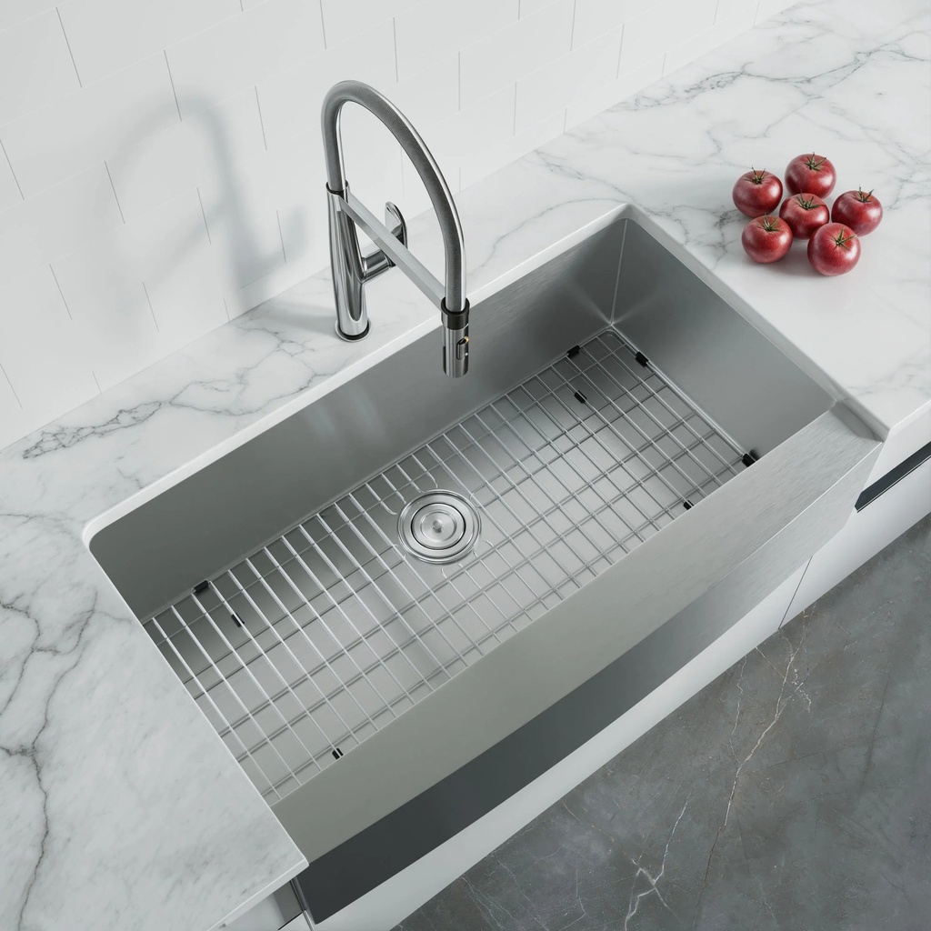 [6002-3520] Dowell 6002-3520 | 35-7/8" 18-Gauge Farmhouse Kitchen Sink