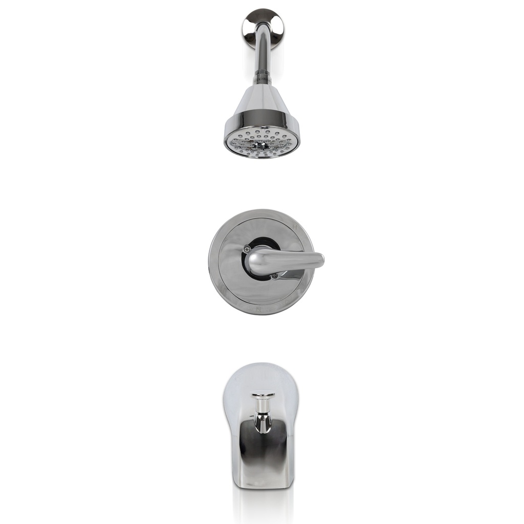 [FAU-S1HCR6104-608] MSI-1 HANDLE SHOWER/TUB FAUCET 6104-608 CHROME