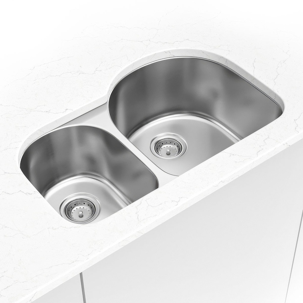 [SIN-18-DBLBWL-4060-3120] MSI-SS 18 GAU DOUBLE BOWL 40/60-3120