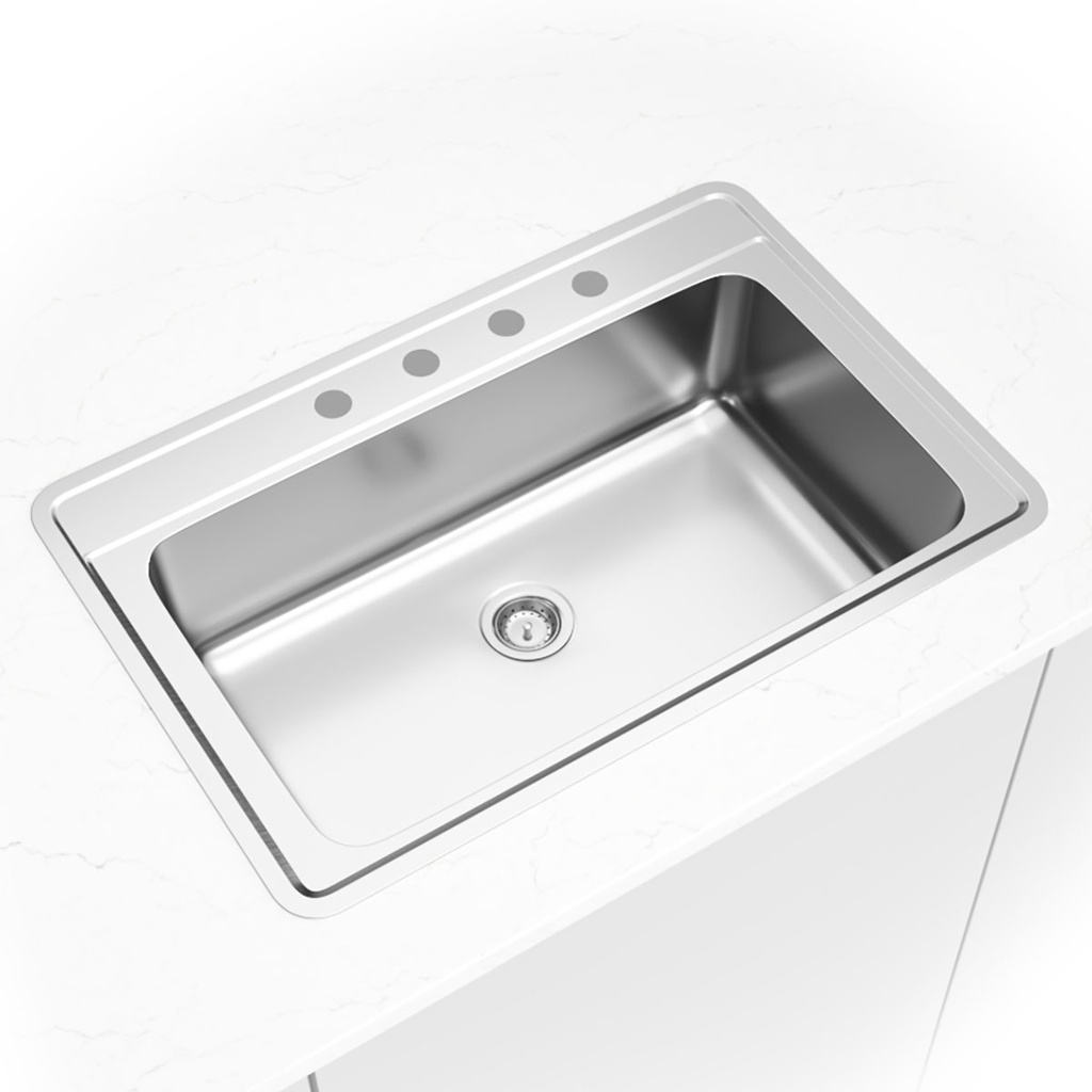 [SIN-18-OSINBWL-3322] MSI-OVERMOUNT SINGLE BOWL 33X22