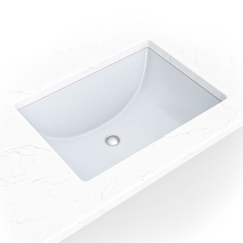 [SIN-POR-UNDRECWHT-2015] MSI-PORCELAIN VANITY RECTANGLE WHITE-2015