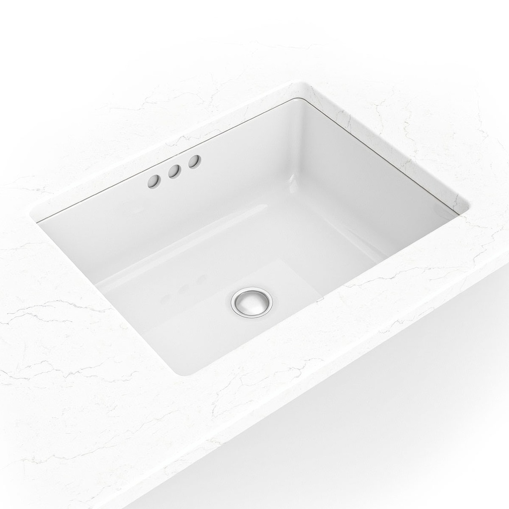 [SIN-POR-VURWH-2015FL] MSI-PORCELAIN VANITY RECTANGLE WHITE-2015 FLAT