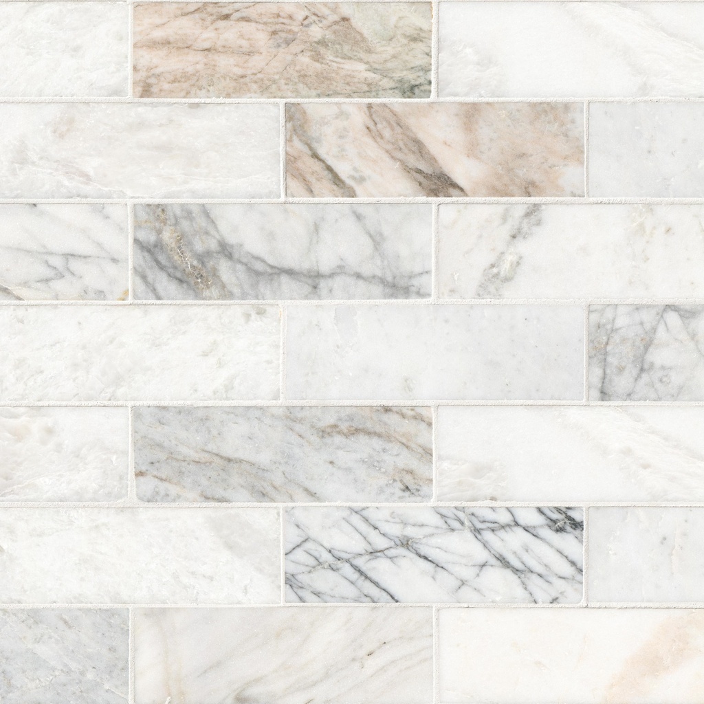 [SMOT-ARAVEN-2X6H] MSI-ARABESCATO VENATO WHITE 2X6 HONED