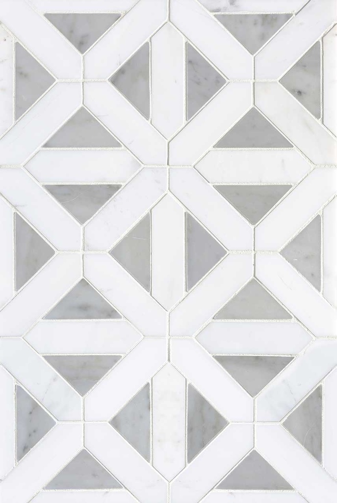 [SMOT-BIANDOL-GEOP] MSI-BIANCO DOLOMITE GEOMETRICA MOSAIC