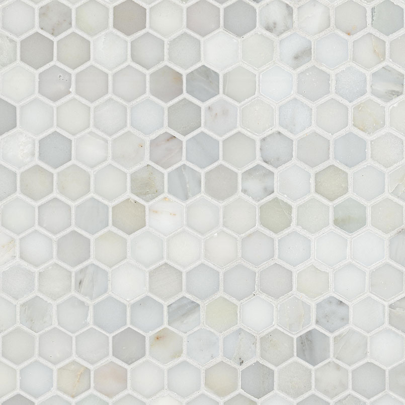 [SMOT-CALAGOLD-1HEX] MSI-CALACATTA GOLD 1" HEXAGON MOSAIC