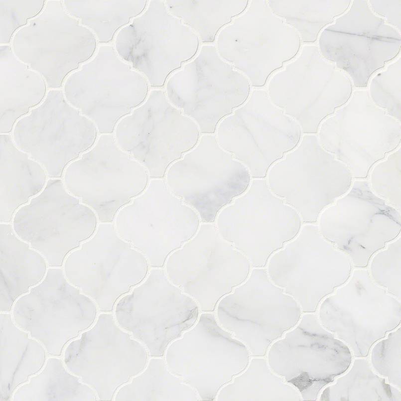 [SMOT-CALCRE-ARABESQ] MSI-CALACATTA CRESSA ARABESQUE MOSAIC