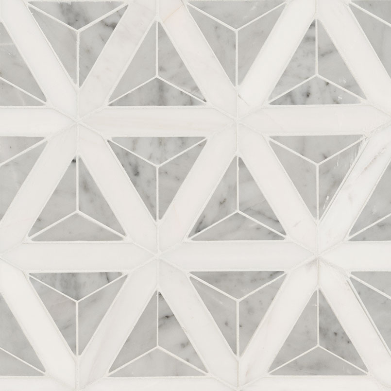 [SMOT-CAR-FACEP] MSI-CARRARA WHITE FACETED POLISHED