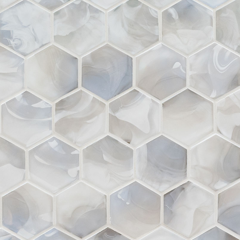 [SMOT-GLS-AKOPEAHEX6MM] MSI-AKOYA PEARL 3" HEXAGON 6MM