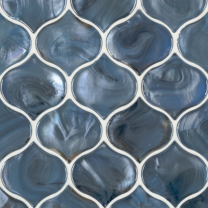 [SMOT-GLS-BLUSHI8MM] MSI-BLUE SHIMMER ARABESQUE