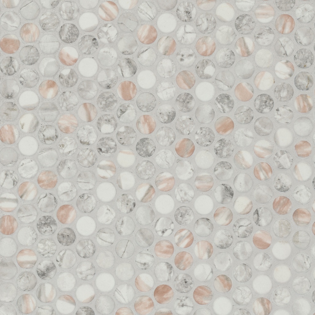 [SMOT-GLS-PENRD-BRIROS6MM] MSI-BRIAR ROSA PENNYROUND 6MM