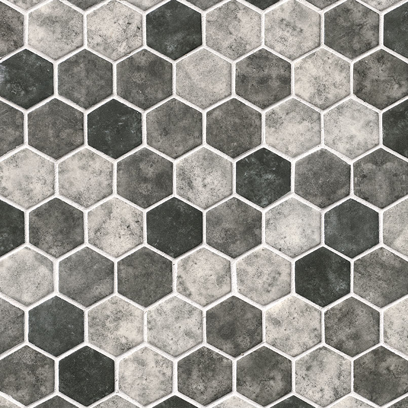 [SMOT-GLS-UT6MM] MSI-URBAN TAPESTRY HEXAGON