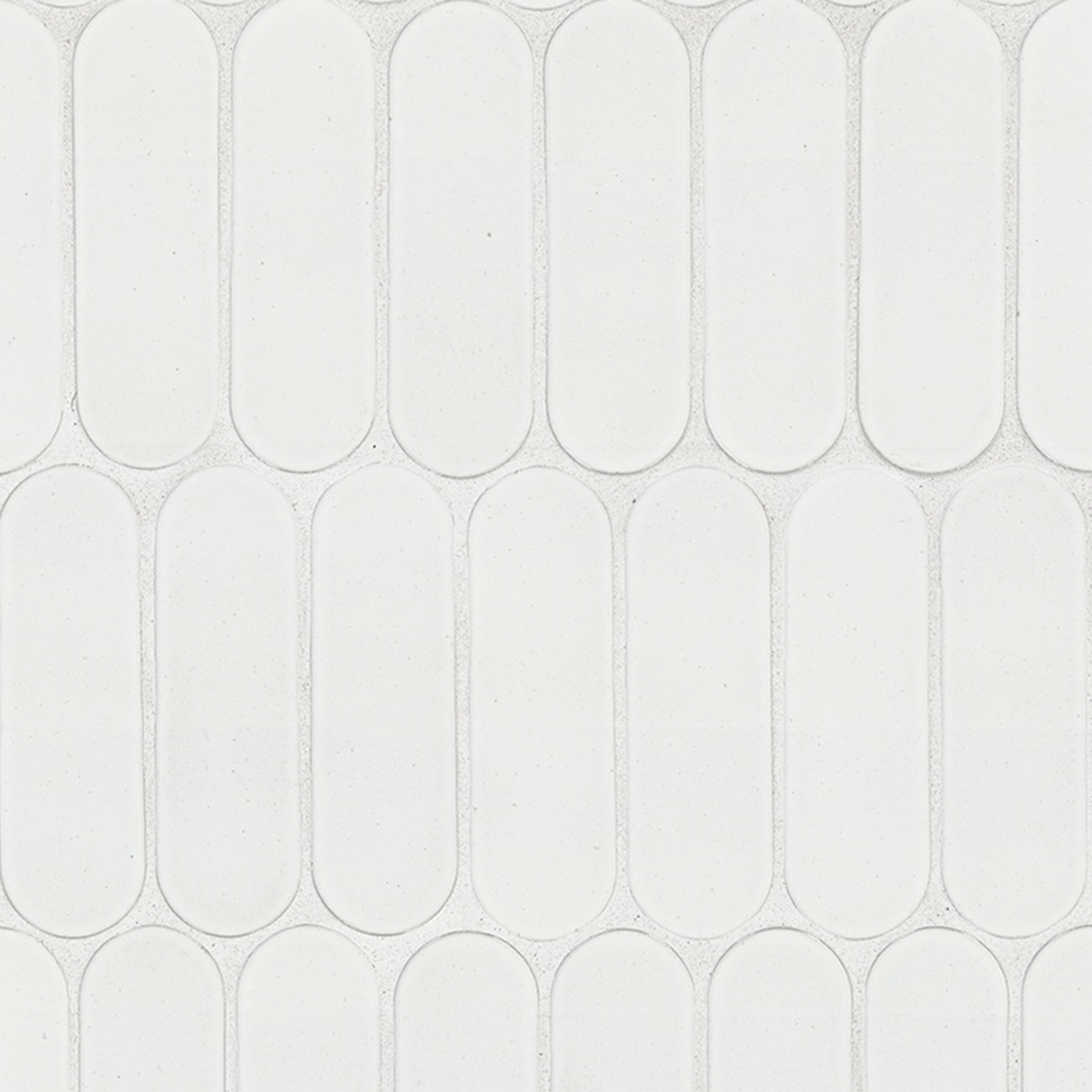[SMOT-GLSELIP-BIAGLO6MM] MSI-BIANCO GLOSSY ELLIPSE 6MM