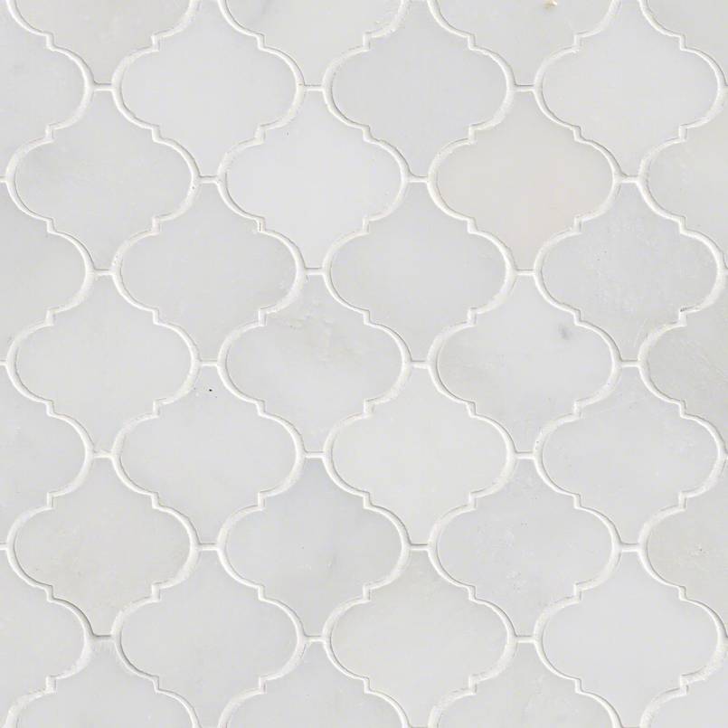 [SMOT-GRE-AREBESQ] MSI-GREECIAN WHITE ARABESQUE MOSAIC