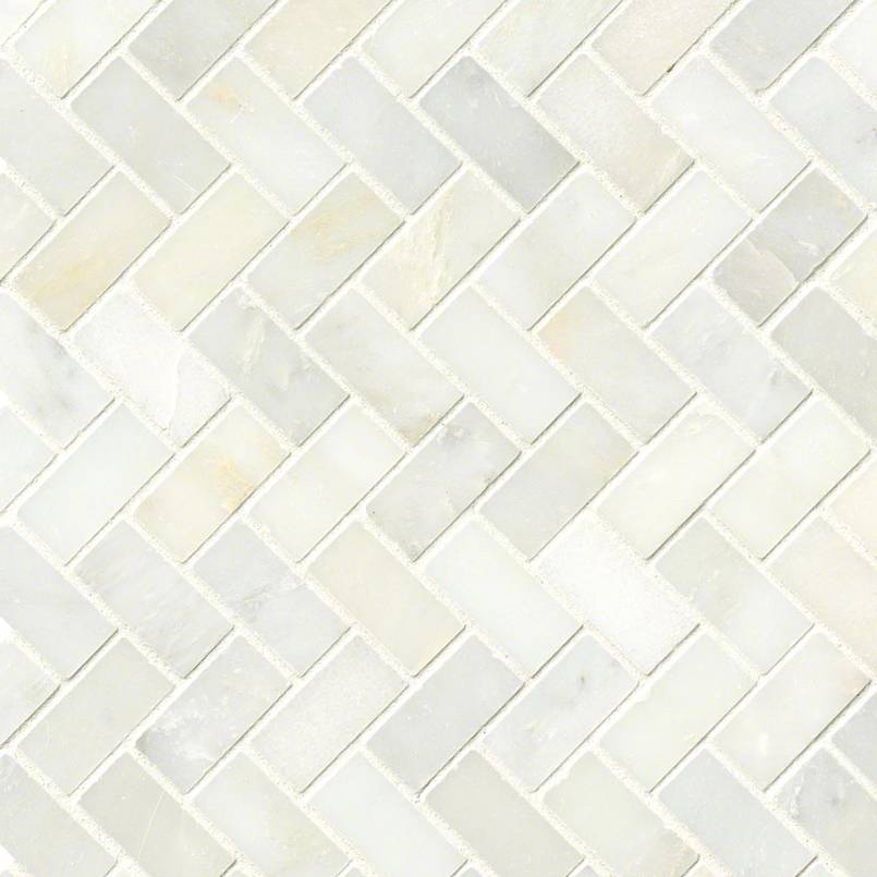 [SMOT-GRE-HBP] MSI-GREECIAN WHITE HERRINGBONE MOSAIC