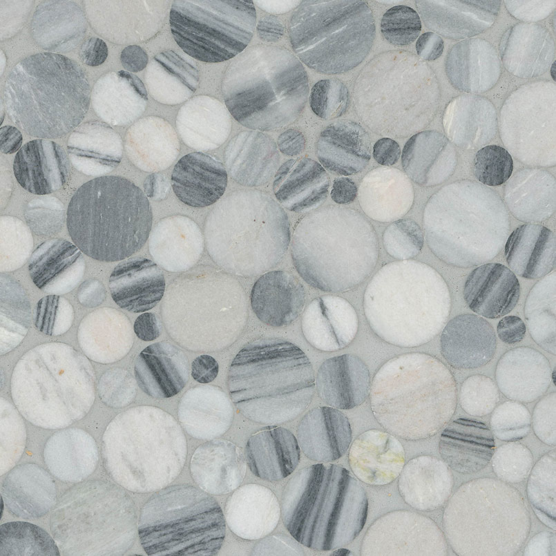 [SMOT-PEB-ALGRY] MSI-ALASKA GRAY PEBBLES MESH BACKED