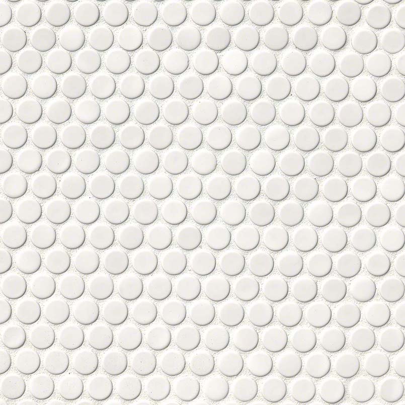 [SMOT-PT-PENRD-BIA] MSI-BIANCO PENNY ROUND GLOSSY