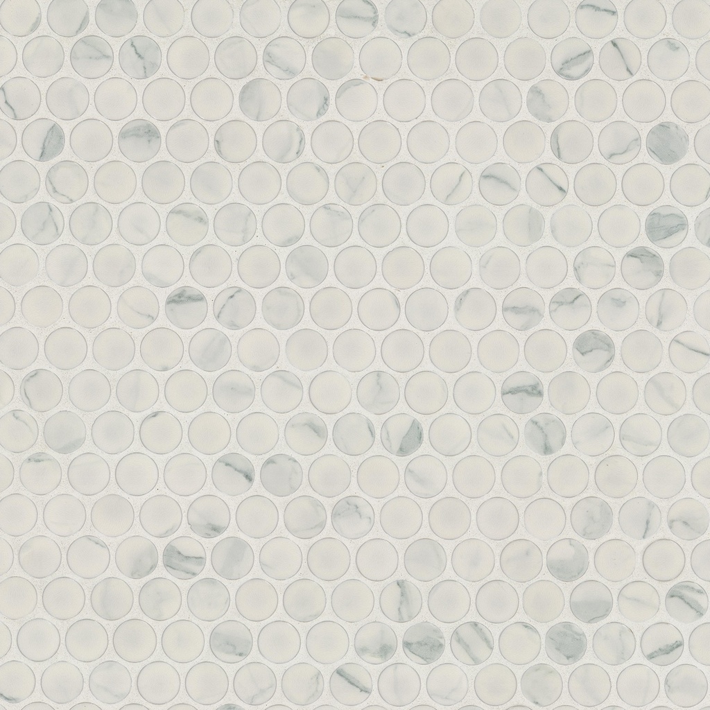 [SMOT-PT-PENRD-CARM] MSI-CARRARA PENNY ROUND MATTE