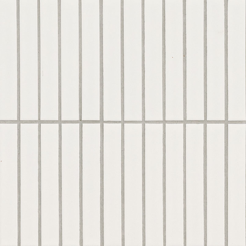 [SMOT-PT-RETBIA-1X6STM] MSI-WHITE MATTE 1X6 STACK PATTERN