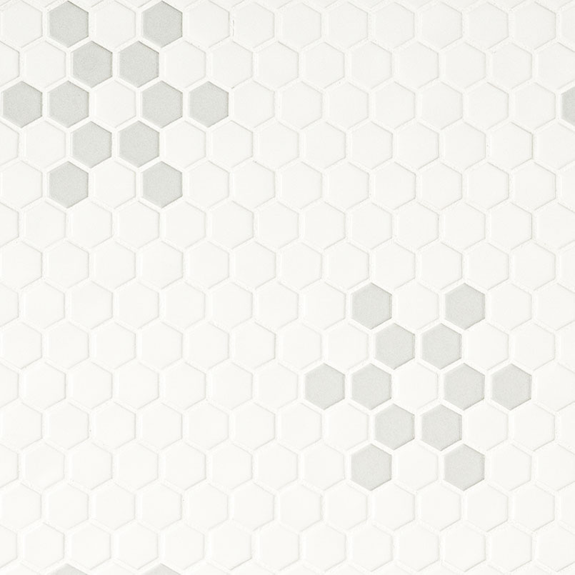 [SMOT-PT-RETBIAGRA-MODPETM] MSI-WHITE AND GRAY MOD PETAL PATTERN MATTE