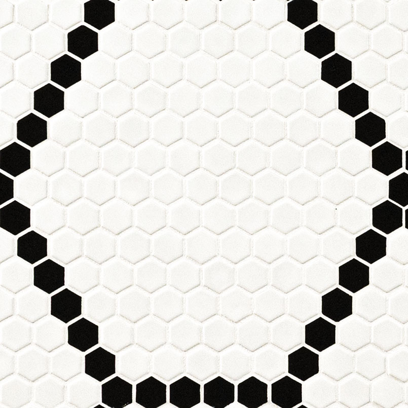 [SMOT-PT-RETBIANER-HIVM] MSI-WHITE AND BLACK HIVE PATTERN MATTE