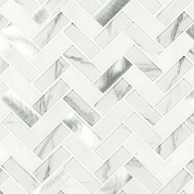 [SMOT-SGLSMT-BYTBIA6MM] MSI-BYTLE BIANCO HERRINGBONE