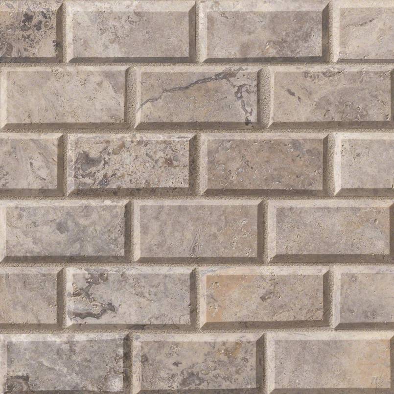 [SMOT-SILTRA-2x4HB] MSI-SILVER 2X4 MOSAIC