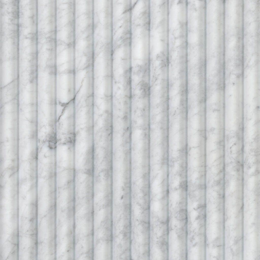 [TCARWHT1224MR] MSI-CARRARA WHITE MILANO RIBBO 12X24 HONED