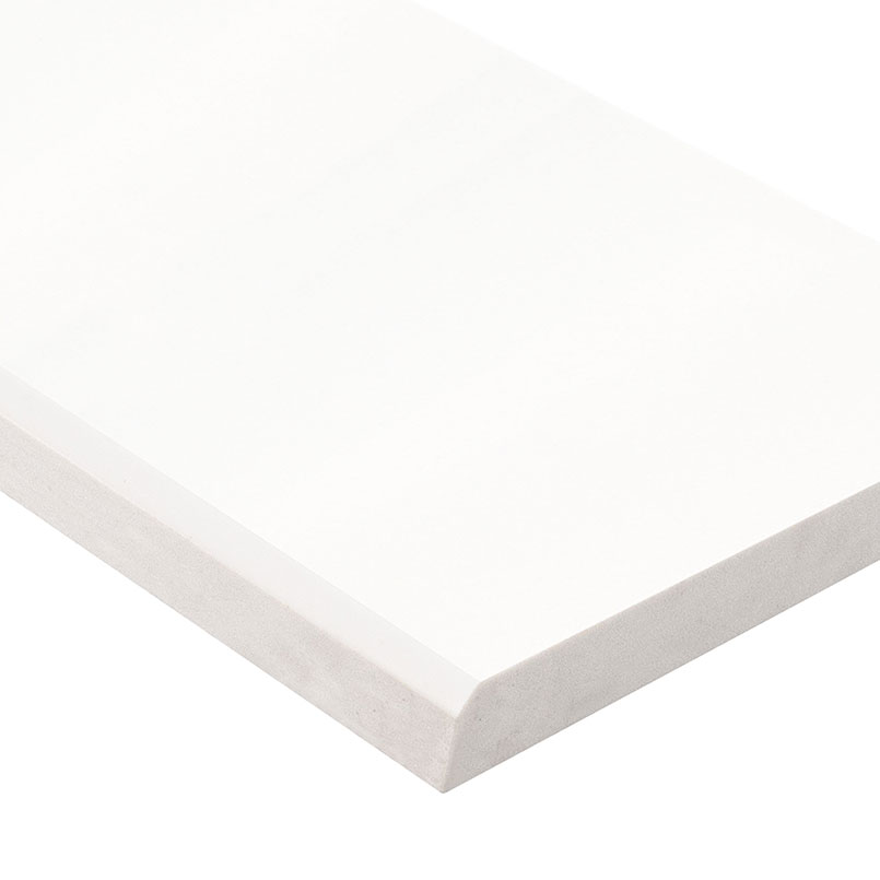 [THD2BRIWHI6X37SB] MSI-BRIGHT WHITE 6X37X0.62 SINGL BVL POL-ENG