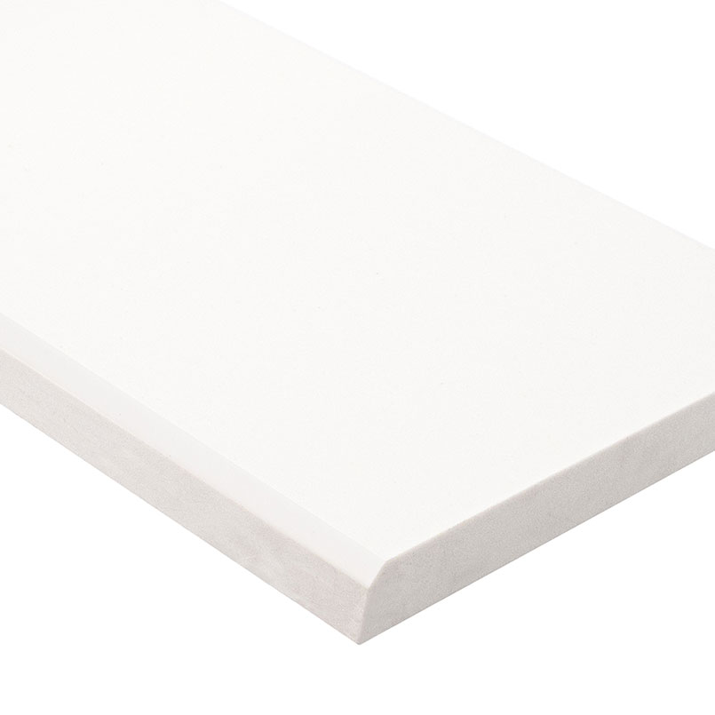 [THD2BRIWHI6X73SB] MSI-BRIGHT WHITE 6X73X0.62 SINGL BVL POL-ENG