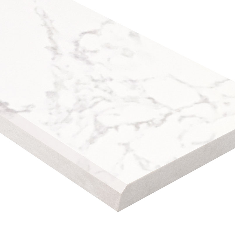 [THD2CARWHI6X73SB] MSI-CARRARA WHITE 6X73X0.62 SINGL B POL-ENG