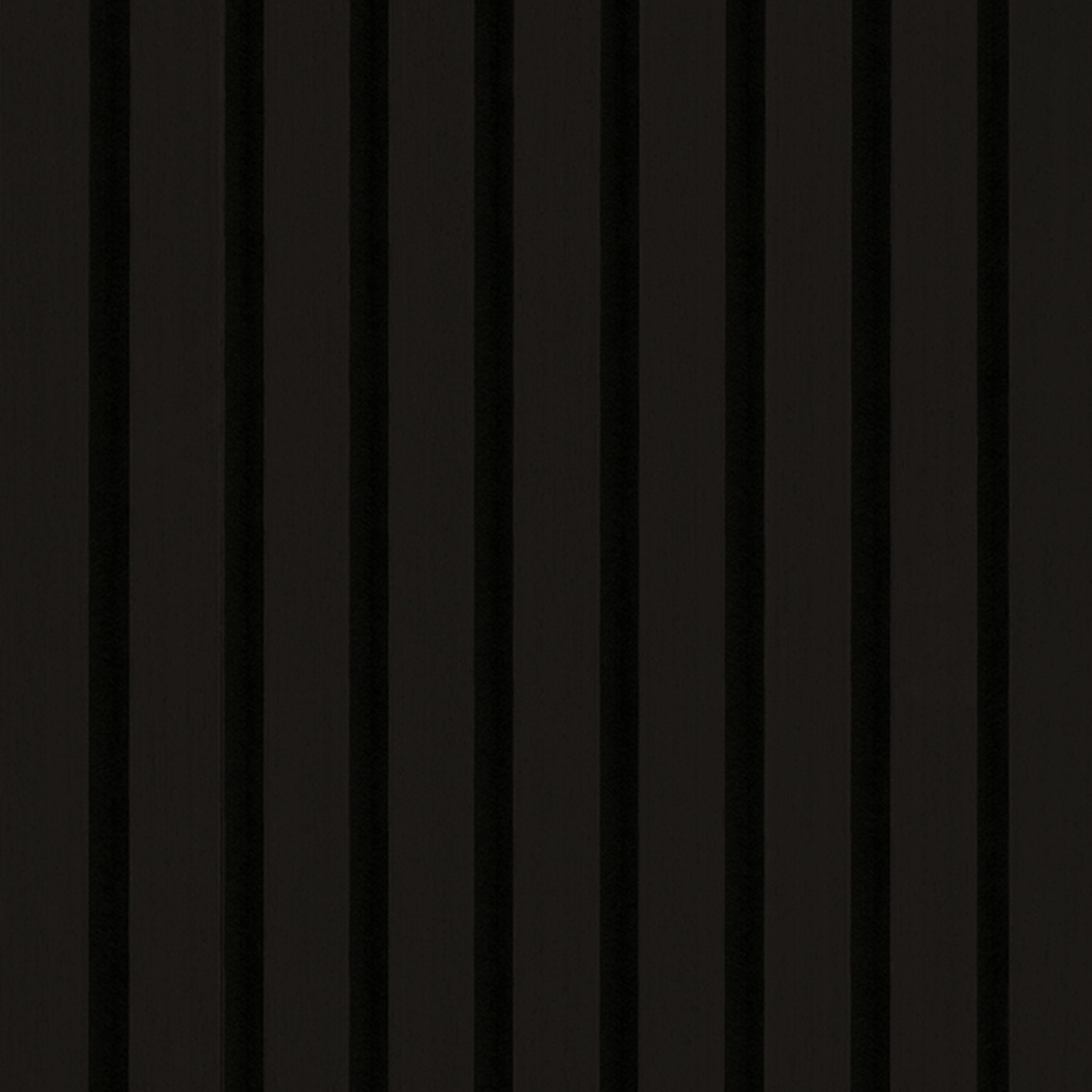 [WPNL-ACWFLTEBON9.5X94.5] MSI-ACOUSTIC WOOD SLAT PANEL EBONY 9.5X94.5